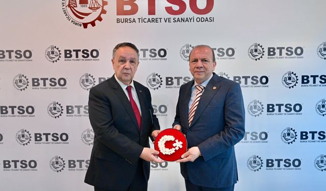 Ekrem Alfatlı'dan BTSO'ya ziyaret: "Üretim korunmalı"