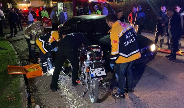 Bursa'da motosiklet kazası can aldı!