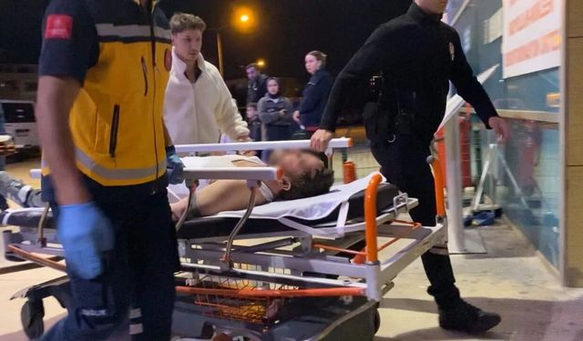 Bursa'da kafeteryada ısıtıcı alev aldı
