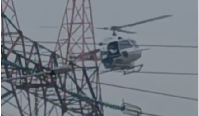 Bursa'da OSB üzerinde helikopter hareketliliği merak uyandırdı
