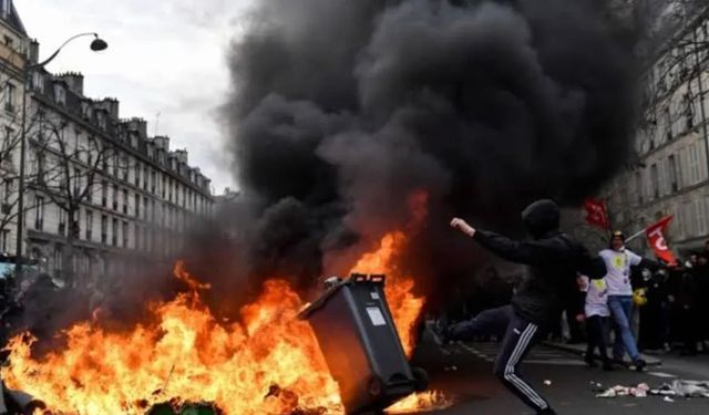 Fransa’da askeri önlemlere rağmen protestolar büyüyor!