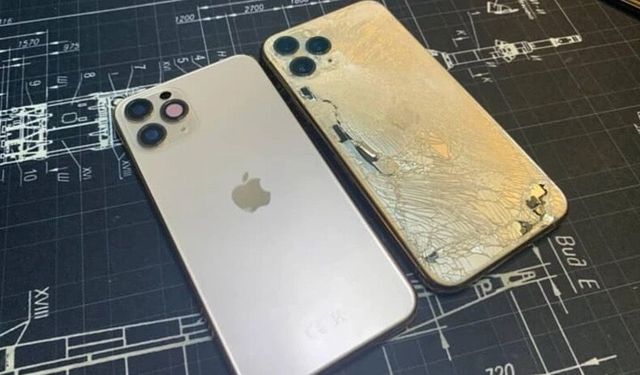 Erkekler çıldırdı! Yepyeni iPhone'larını kendi elleriyle parçalıyorlar