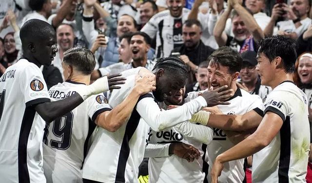 Beşiktaş Avrupa'da namağlup ilerliyor