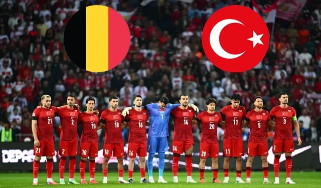 A Milli Takım Belçika'ya 3-0 kaybetti
