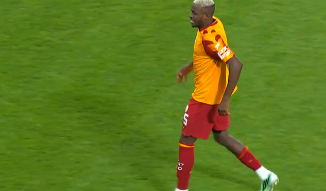 Osimhen'e ne oldu? Galatasaraylıları korkutan görüntü