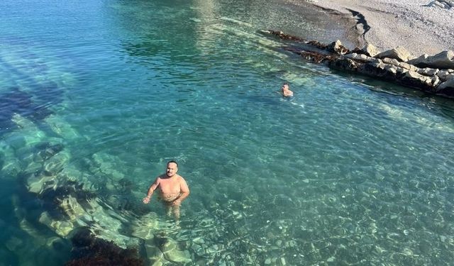 Ekim ayında deniz sezonunu kapatmadılar