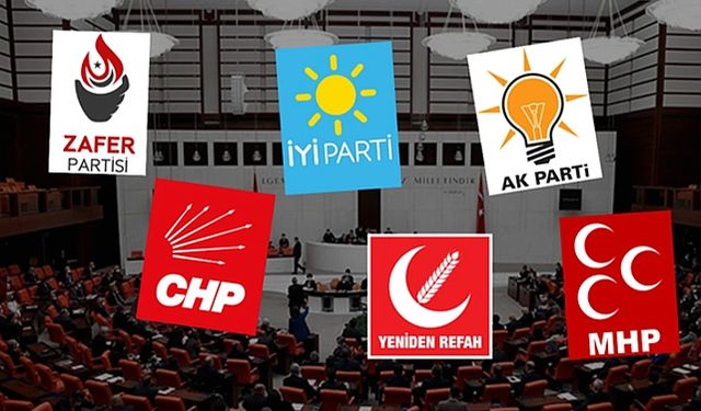 Partilerin güncel üye sayıları açıklandı