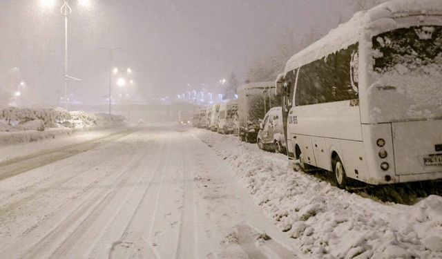 6 ilde bazı yollar ağır taşıt trafiğine kapatıldı