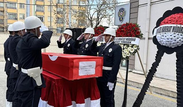 Şehit polis memuru Onur Şirin'e veda