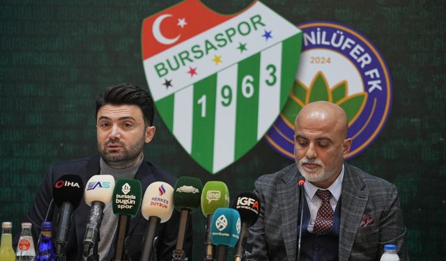 Bursaspor ve Bursa Nilüfer FK pilot takım anlaşması imzaladı