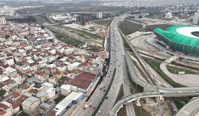 Bursa'da Acemler trafiği rahatlıyor!