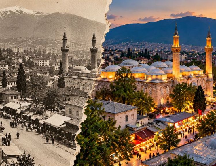 Bursa'nın geçmişten bugüne değişimi! Eski fotoğraflar şehrin hafızasını ortaya çıkarıyor