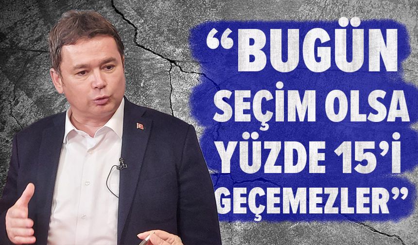 Osmangazi Belediye Başkanı Aydın: Bugün seçim olsa yüzde 15'i geçemezler!