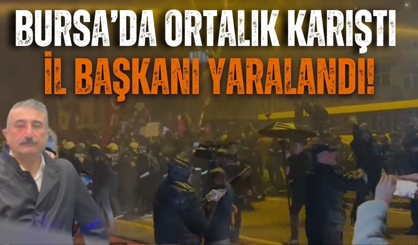 CHP Bursa İl Başkanı Yeşiltaş yaralandı!