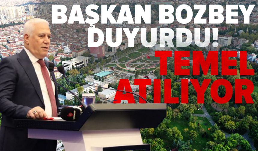 Başkan Bozbey Atatürk Spor Salonu'nun temelinin 19 Mayıs'ta atılacağını açıkladı