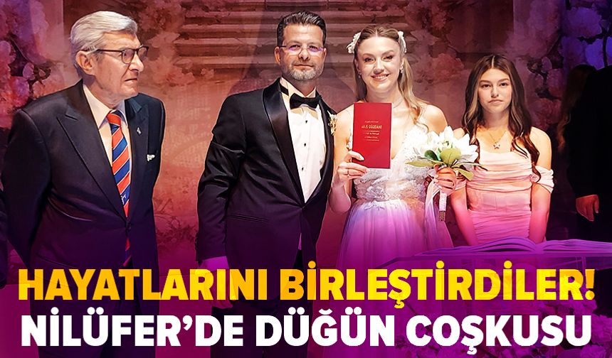 CHP Nilüfer İlçe Başkanı Şahin, dünyaevine girdi