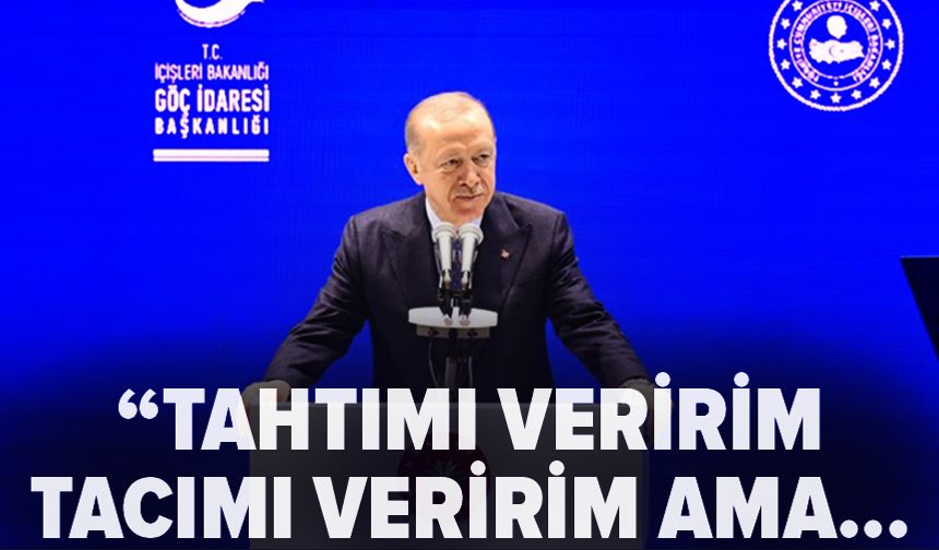 Cumhurbaşkanı Erdoğan, Türkiye'deki göçmen sayısını açıkladı