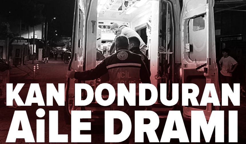 Eşini öldürdü, 8 yaşındaki kızını bıçakladı!