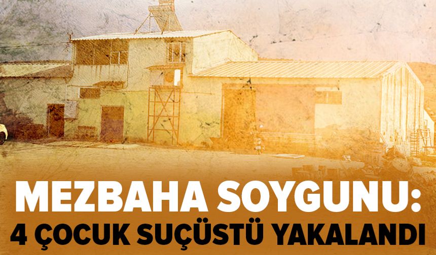 Bursa'da hırsızlık yapan 4 çocuk polis ekiplerince yakalandı