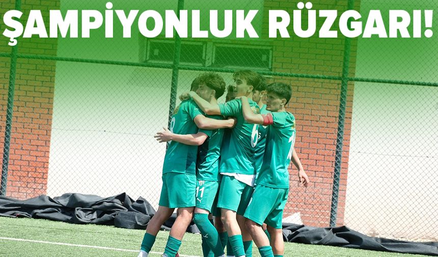 Yeşil Beyazlılarda şampiyonluk rüzgarı: U19’dan büyük başarı!