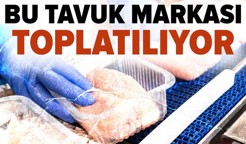 Tavuk ürünleri için acil geri çağırma başlatıldı