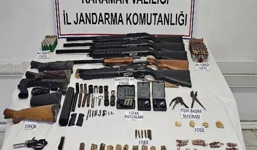 Karaman’da aranan 30 kişi yakalandı, 4’ü tutuklandı