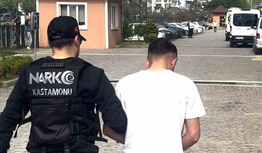 Kastamonu’da uyuşturucuyla yakalanan şahıs tutuklandı