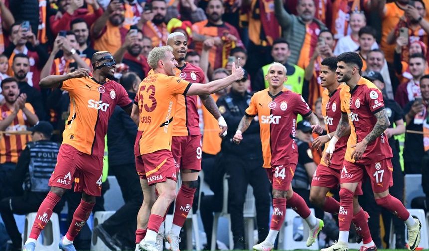 2024-2025 sezonu Süper Lig şampiyonu Galatasaray!