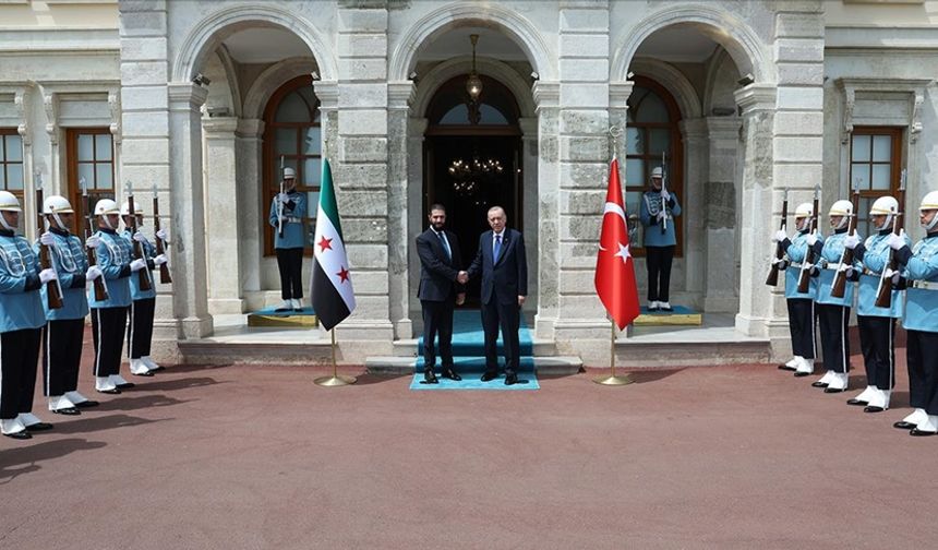 Cumhurbaşkanı Erdoğan, Suriye Cumhurbaşkanı Şara ile görüştü