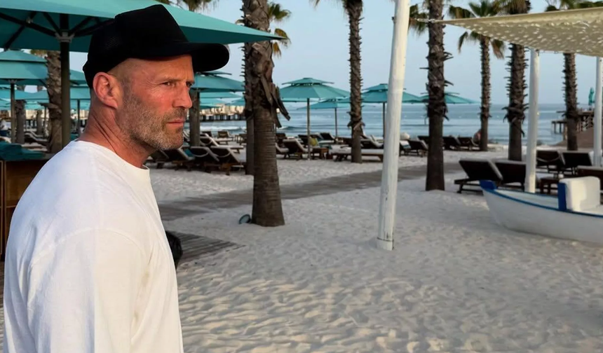 Jason Statham, Antalya'ya tatile geldi: '2. evime geri dönmek harika'