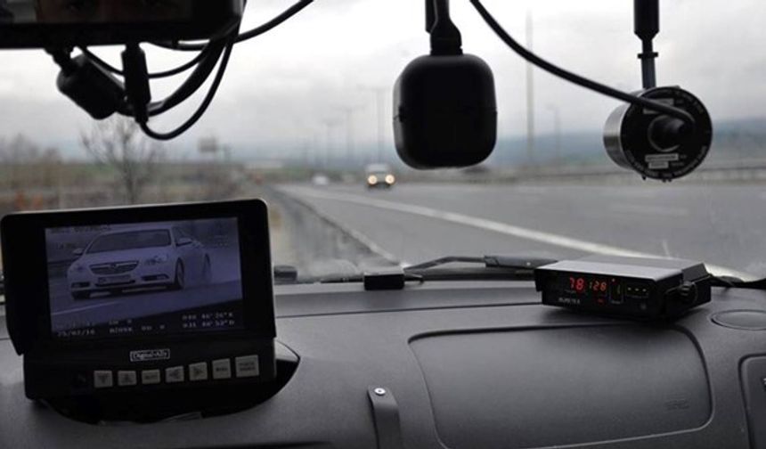 Son iki günde radar cezası uygulanan araçların sayısı belli oldu
