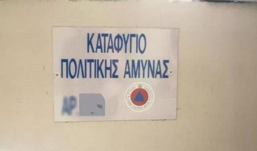 Güney Kıbrıs Rum Yönetimi'nden sığınak uygulaması
