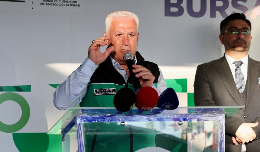 Bursa Büyükşehir Belediyesi, Sıvı Gübre Tesisi'ni hizmete açtı