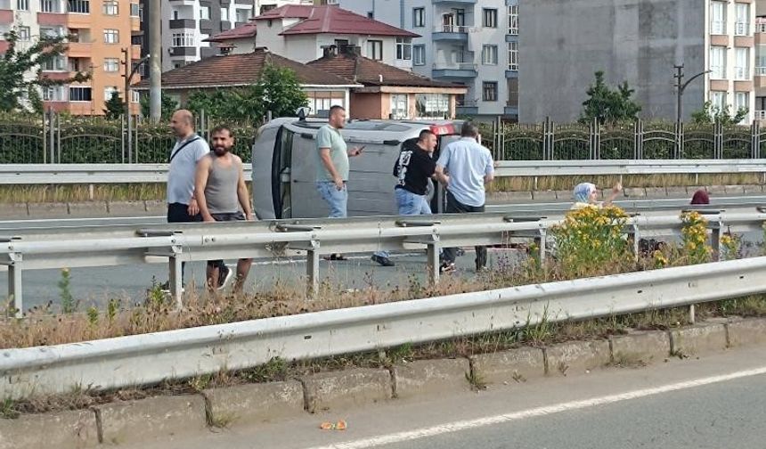 Rize’de bayram dönüşü kaza: 2 ölü, 3 yaralı