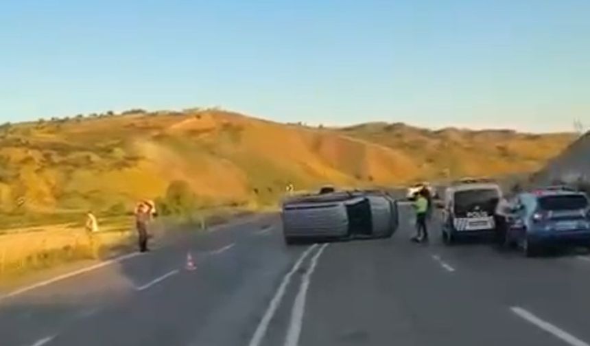 Siirt’te trafik kazası: 2 yaralı