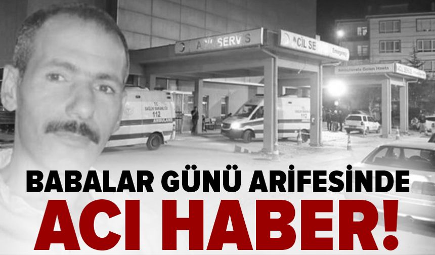 Ankara'da 17 yaşındaki çocuk babasını öldürdü