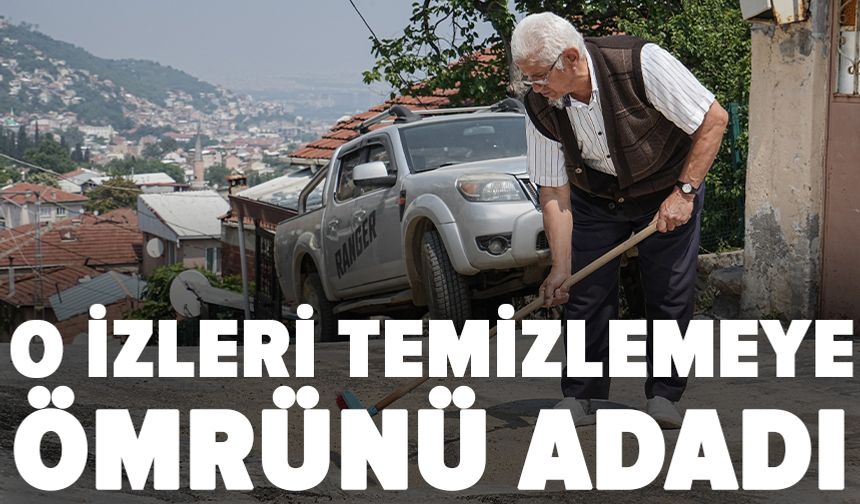 Bursa'da 452 yıllık izi, her gün göreviymiş gibi temizliyor