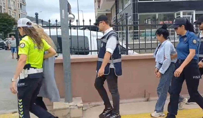 Çınarcık’ta yazlıklardan milyonluk vurgun yapan 2 kadın hırsız yakalandı