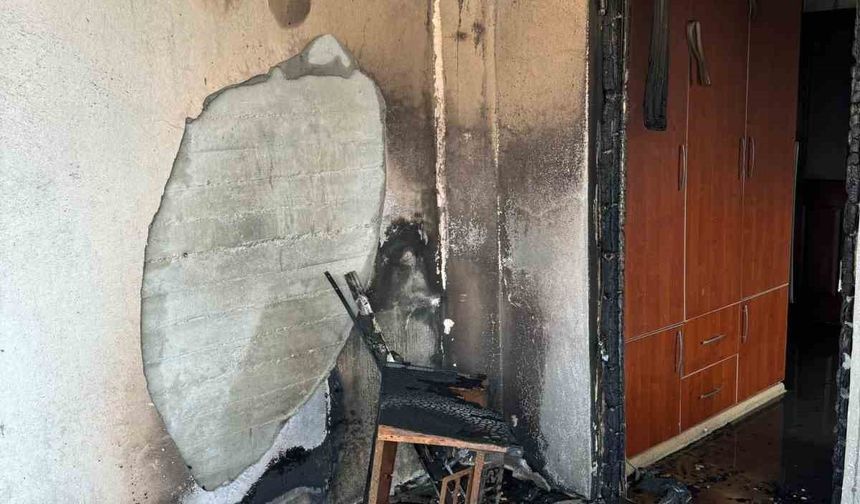 Kahramanmaraş’ta apartman yangını