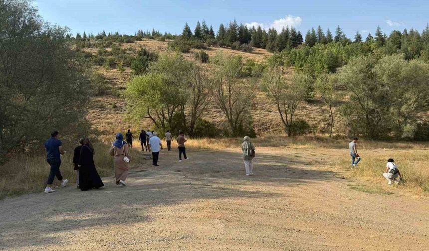Kırşehir’de orman yangınına önlem: Doğadan 150 kilogram atık toplandı