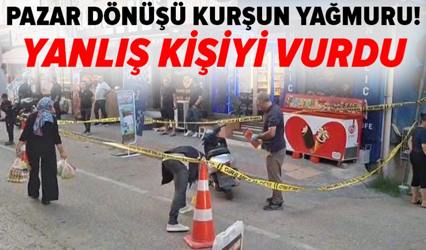 Bursa’da pazar dönüşü kurşun yağmuru: 2 yaralı