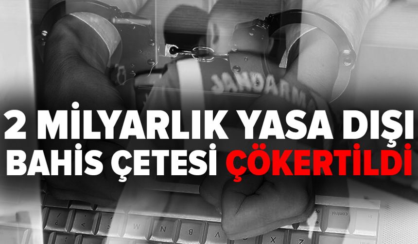 6 ilde yasa dışı bahis operasyonu: 34 şüpheli yakalandı