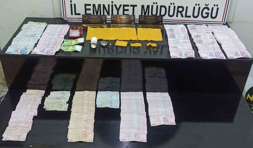 Burdur’da uyuşturucu operasyonuna 1 tutuklama