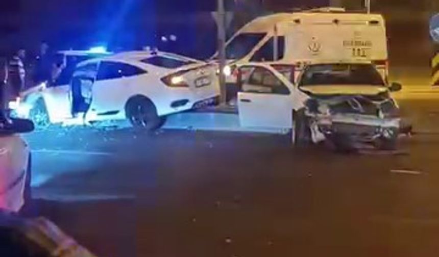 Diyarbakır’da trafik kazası: 2 yaralı