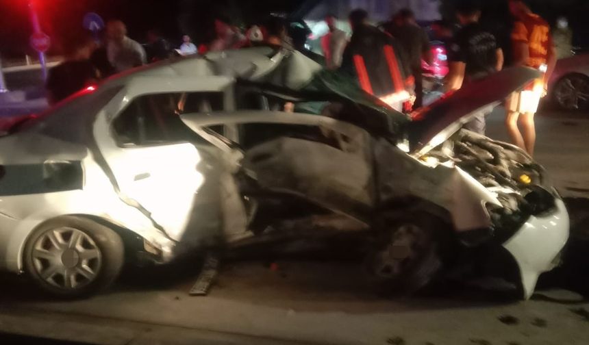 Malatya’da iki otomobil çarpıştı: 3 yaralı