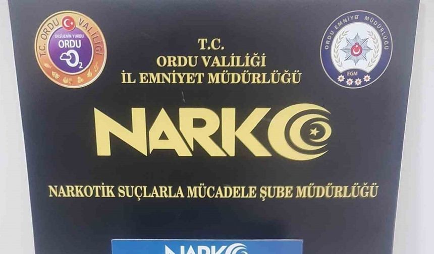 Ordu’da uyuşturucu operasyonlarında 2 tutuklama