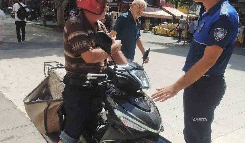 Tarsus’ta zabıtadan denetim