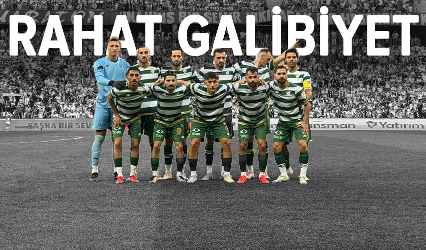 Bursaspor Arnavutköy Belediyesi FSK maçı başladı
