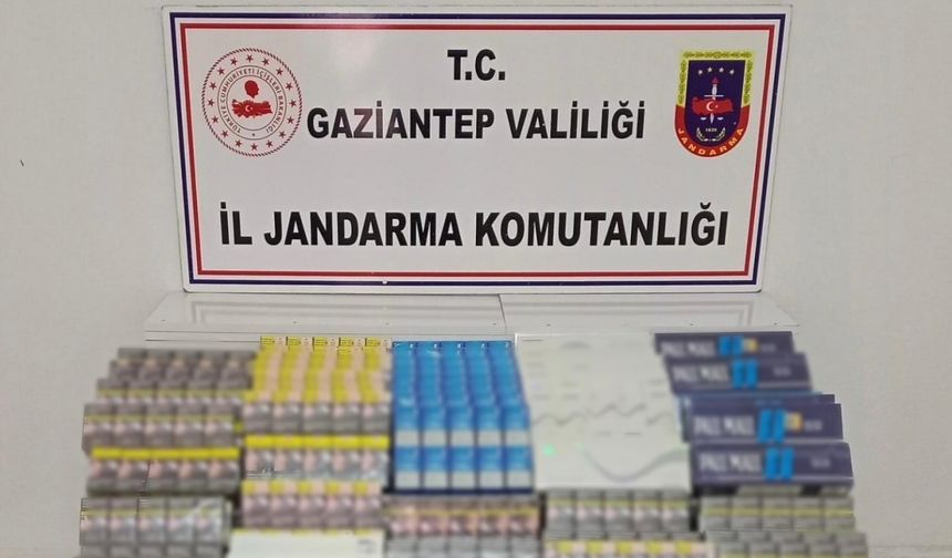 Gaziantep’te kaçakçılık operasyonu