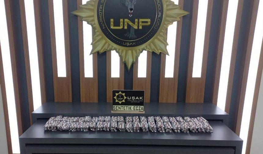 Uşak’ta uyuşturucu operasyonu: 4 kişi tutuklandı